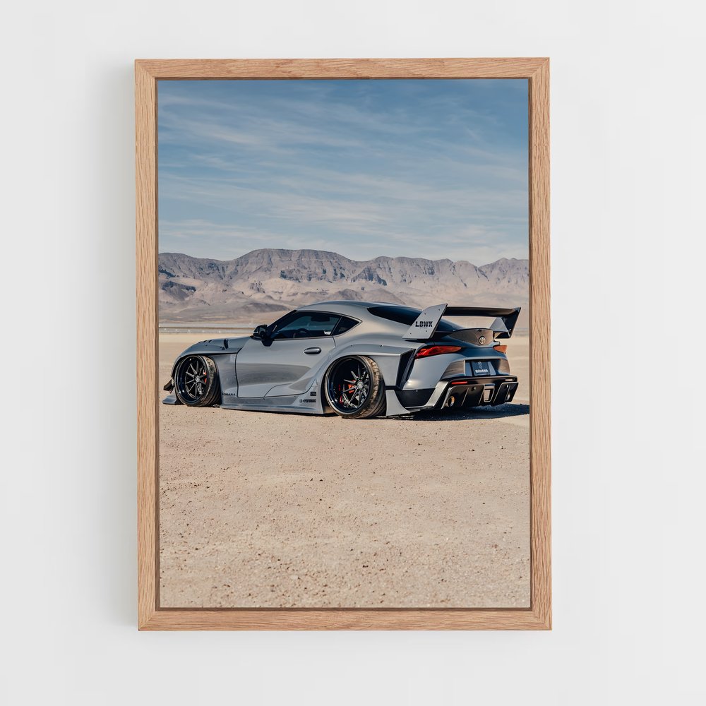Poster magnifique Gr supra – affiche Toyota (vue 4)
